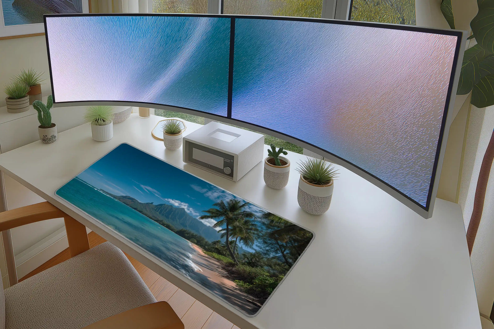Tropical Beach Paradise Island Mousepad