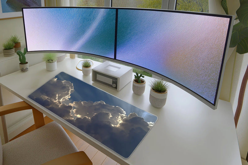 Heavenly Clouds Mousepad – Soothing Sky Scene