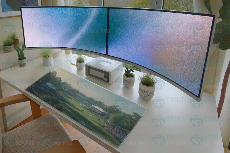 Golf Tournament Mousepad – Championship Fairway View