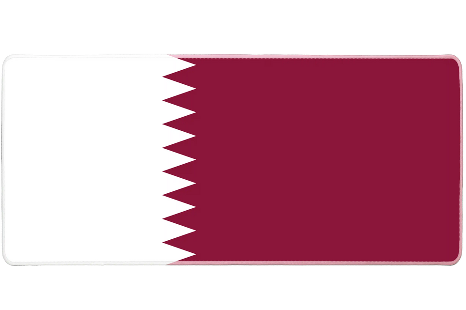 Qatar Flag Desk Mat – World Cup Fan Gaming Mouse Pad