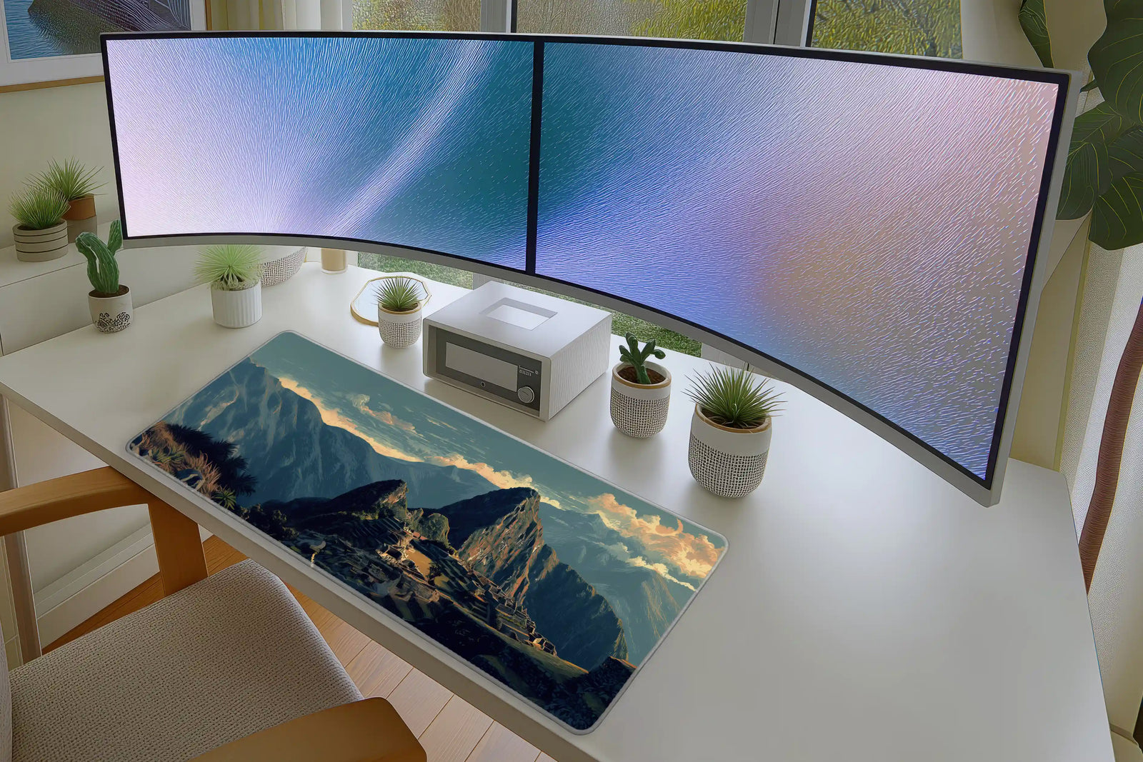 Machu Picchu Mountain Landscape Mousepad