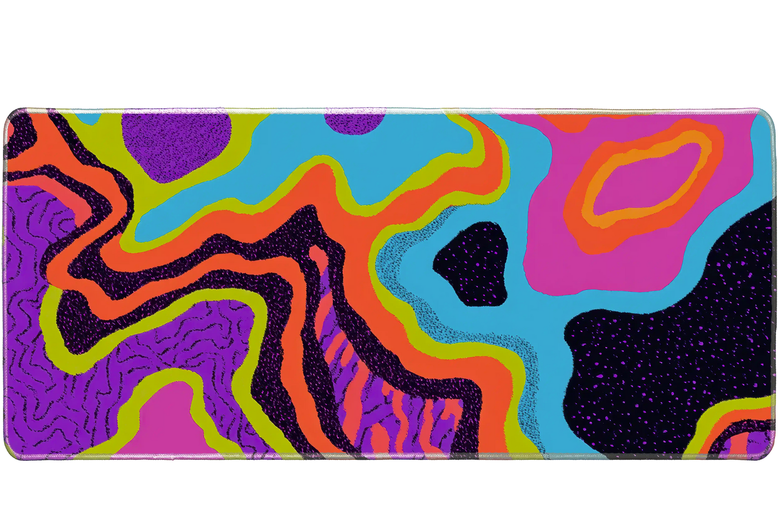 Pattern 90x40cm custom desk mat, washable surface – Print My Pad