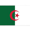 Country 36x16in custom mouse pad, stitched edge Algeria flag – Print My Pad