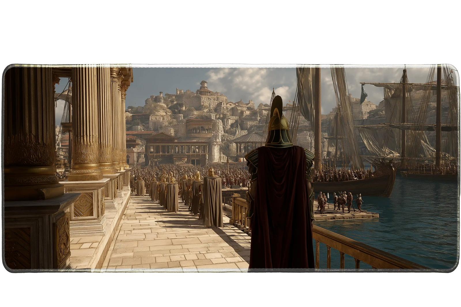 Fantasy 36x16in custom deskmat, washable surface – PrintMyPad