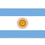 Country 36x16in custom desk pad, stitched edge Argentina flag – Print My Pad