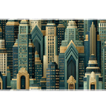 Pattern 900x400mm custom desk mat, non-slip base – PrintMyPad