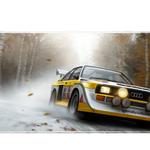 Cars 36x16in custom desk mat, stitched edge – Print My Pad