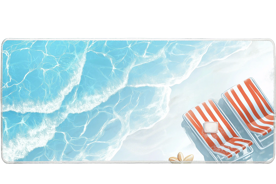 Landscape 900x400mm custom mousemat, washable surface – Print My Pad