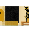 Animal 36x16in custom desk mat, stitched edge – PrintMyPad
