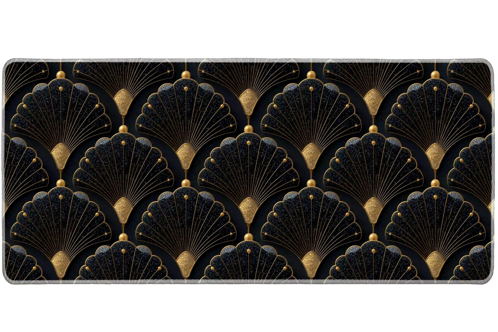Pattern 900x400mm custom desk mat, non-slip rubber – PrintMyPad
