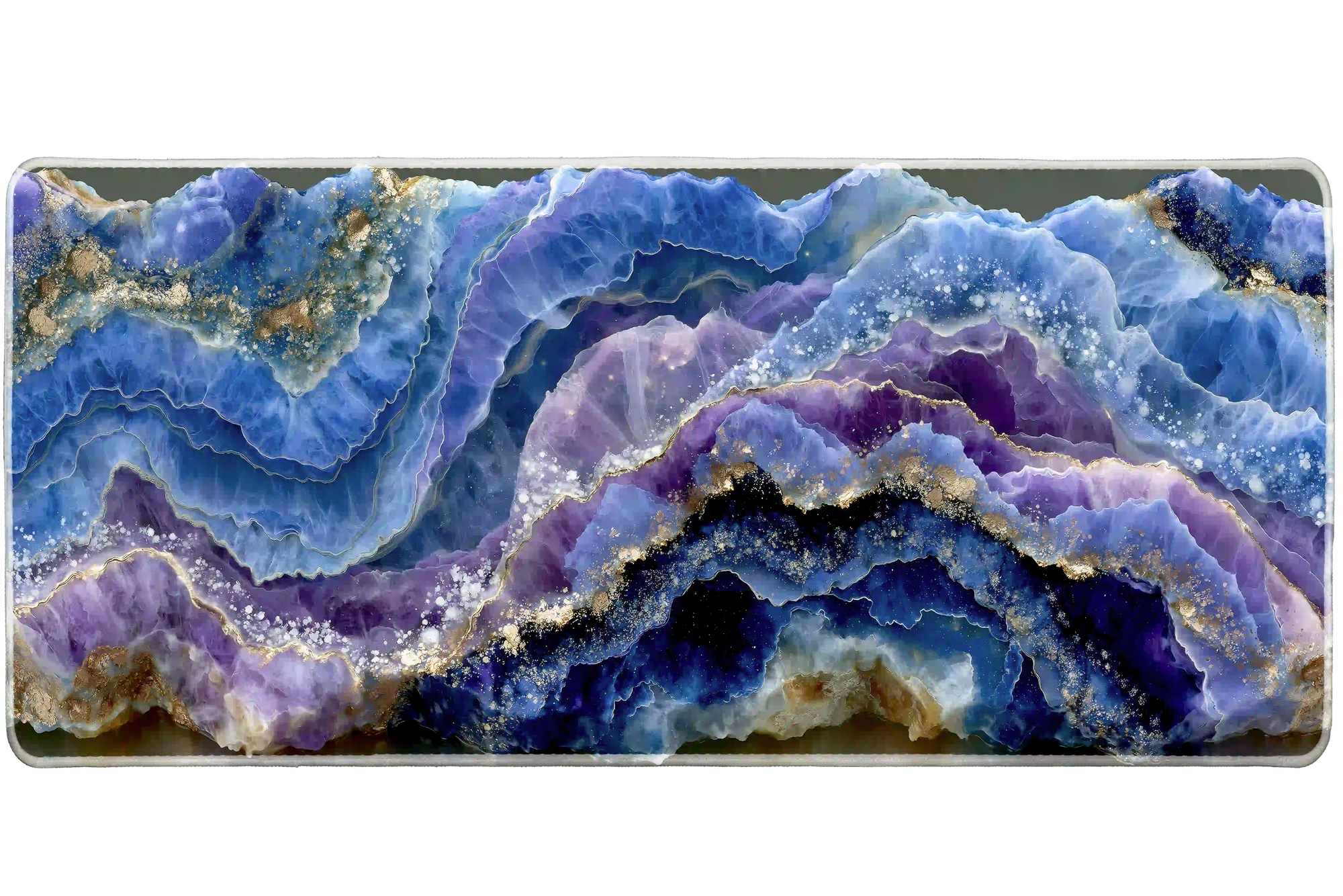 Abstract 36x16in custom mouse pad, stitched edge – PrintMyPad