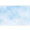Minimalist watercolor cloud desk mat with pale blue washes blending into soft white areas