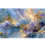 Abstract 36x16in custom desk pad, stitched edge – Print My Pad