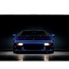 Cars 36x16in custom deskmat, stitched edge – Print My Pad
