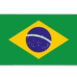 Country 36x16in custom mouse pad, stitched edge Brazil flag – PrintMyPad
