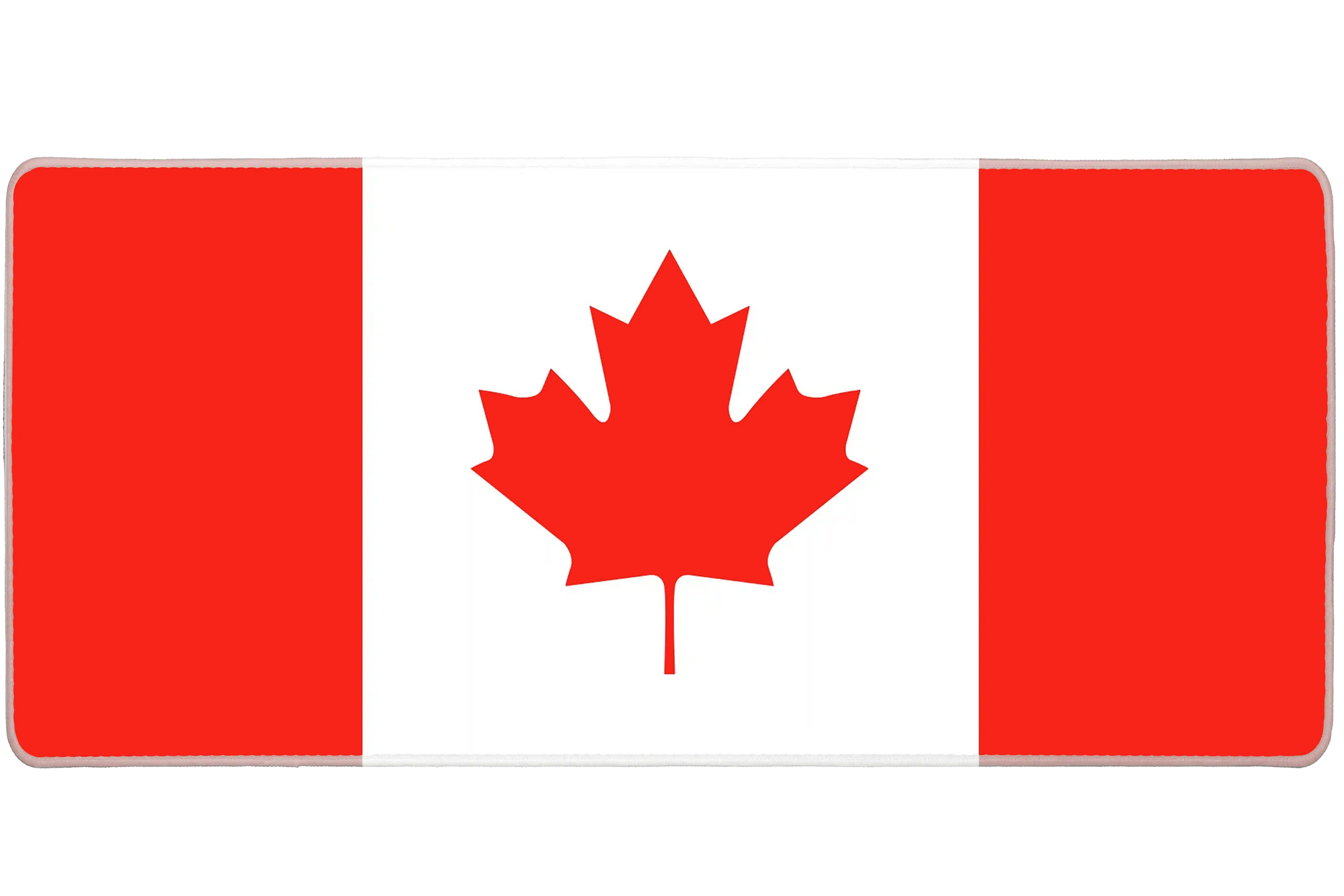 Country 36x16in Canadian Flag, non-slip rubber – PrintMyPad