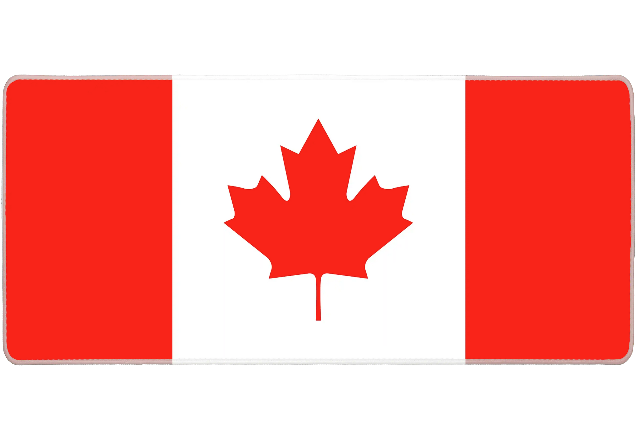 Country 36x16in Canadian Flag, non-slip rubber – PrintMyPad