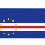 Country 36x16in custom deskmat, stitched edge Cape Verde flag – PrintMyPad