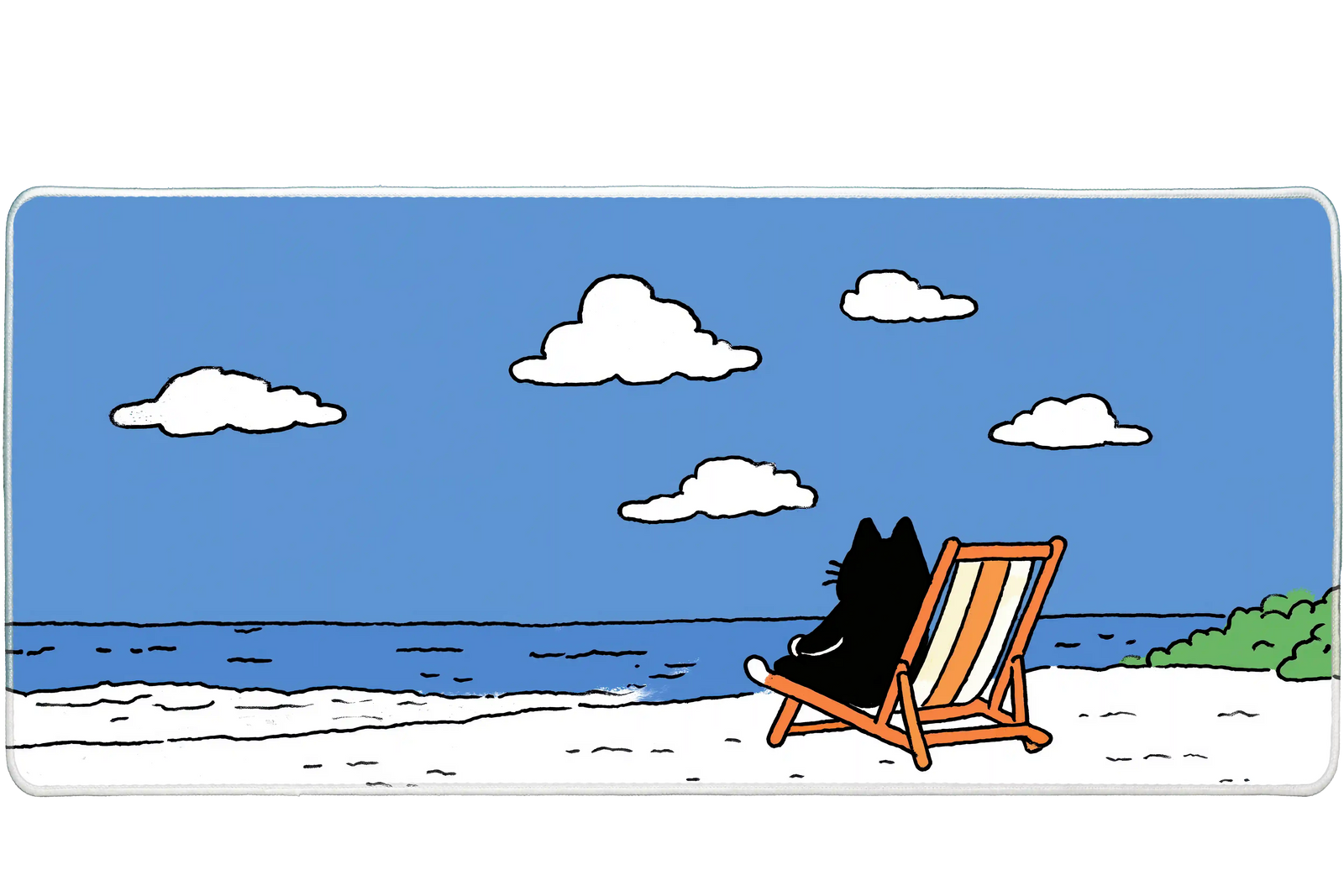 Anime 90x40cm custom desk mat, stitched edge – PrintMyPad