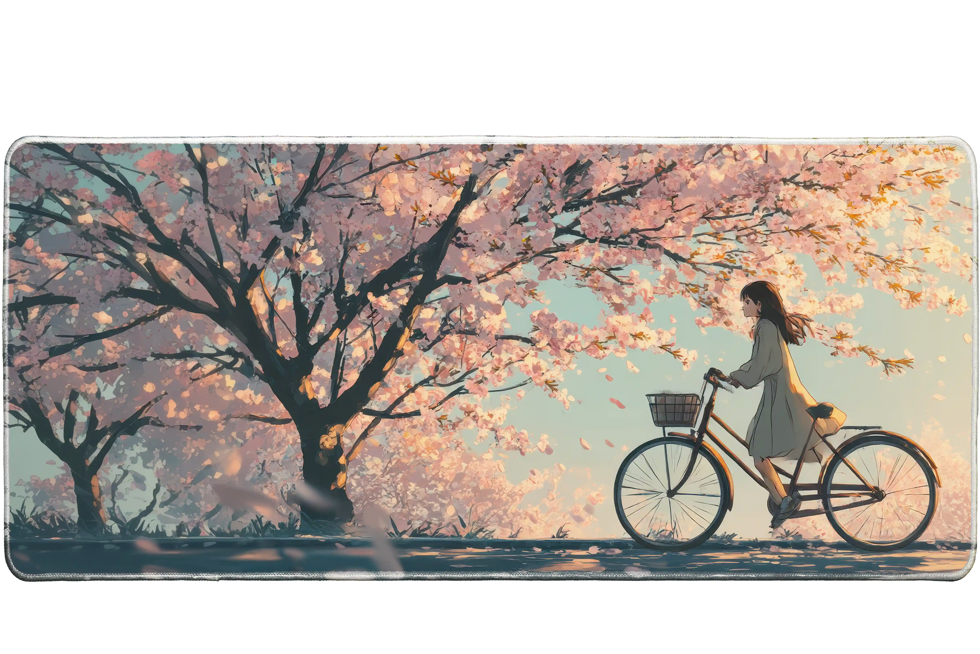 Anime 90x40cm custom desk mat, stitched edge – PrintMyPad