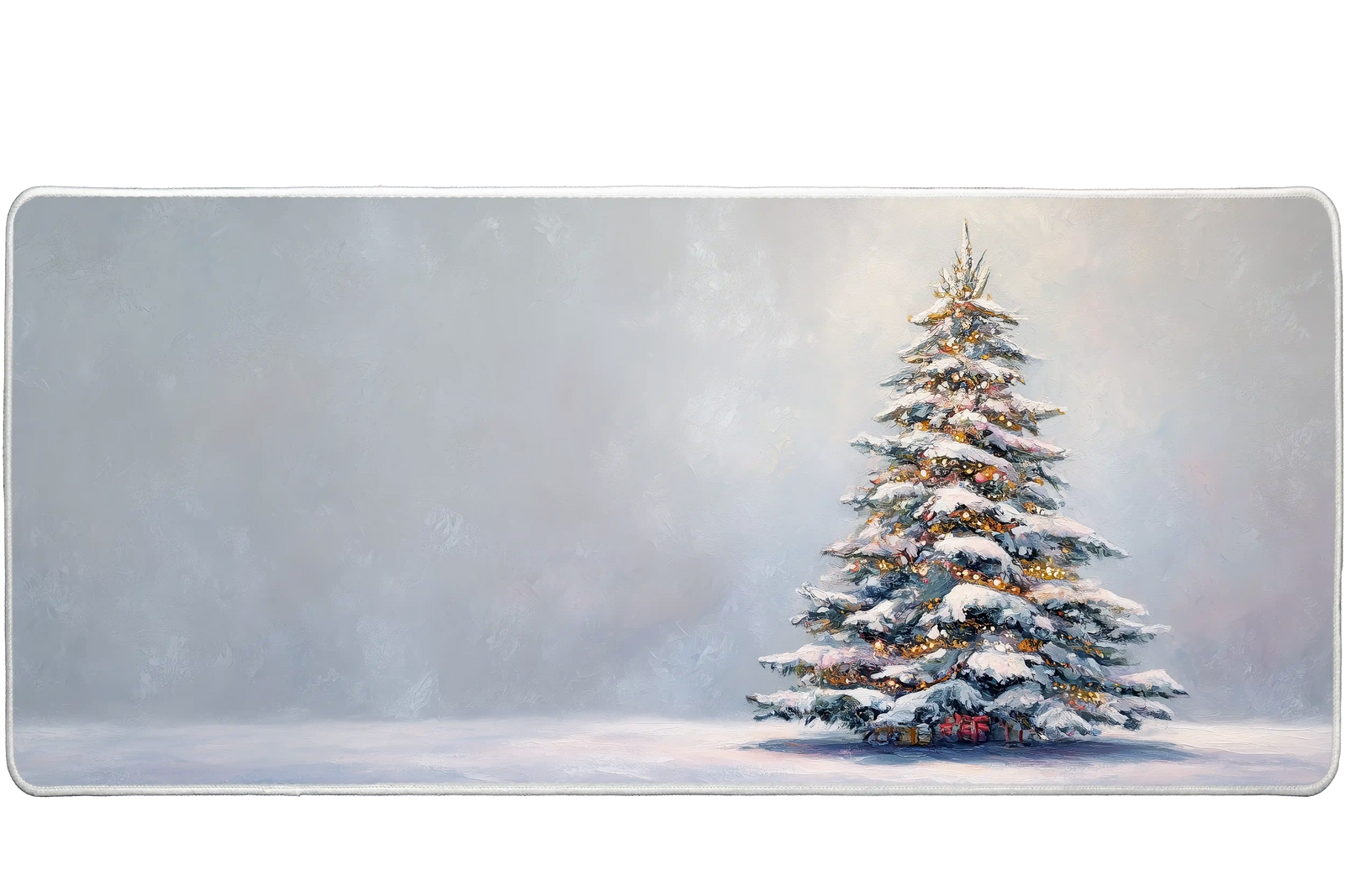 Landscape 90x40cm custom desk mat, stitched edge – Print My Pad