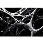 Abstract 36x16in custom mouse mat, non-slip base – Print My Pad