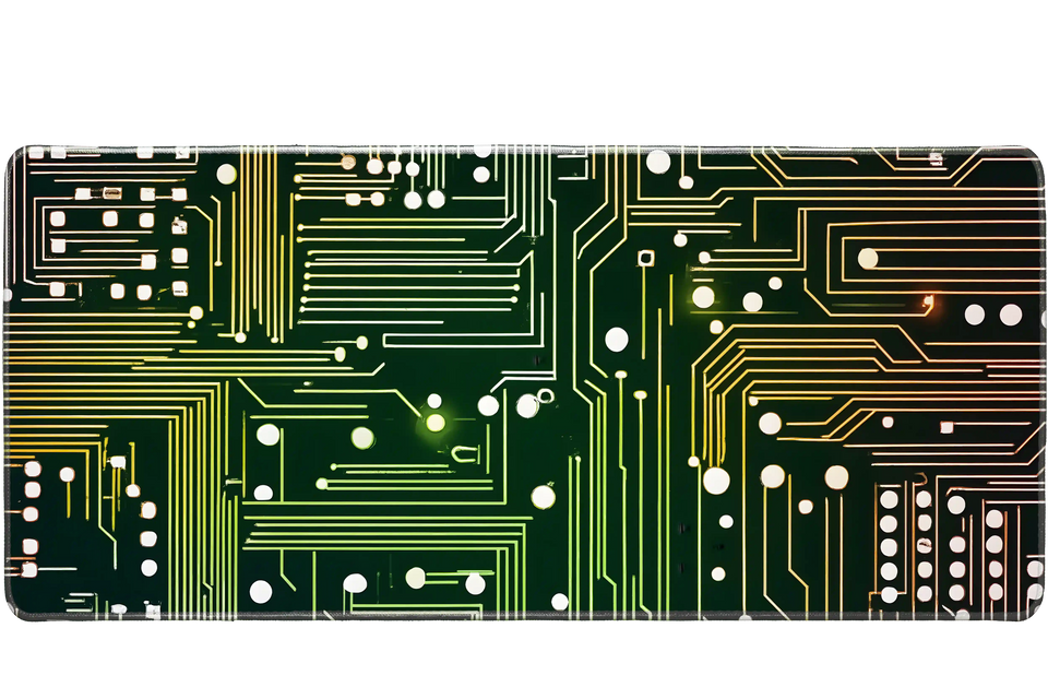 Pattern 900x400mm custom desk pad, non-slip rubber – Print My Pad