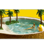 Aesthetic 36x16in custom mousemat, stitched edge – Print My Pad
