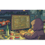 Cars 36x16in custom desk mat, non-slip rubber – PrintMyPad