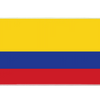 Country 900x400mm custom desk mat, non-slip rubber Colombia flag – Print My Pad
