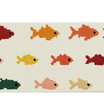 Animals 36x16in custom desk mat, stitched edge – Print My Pad