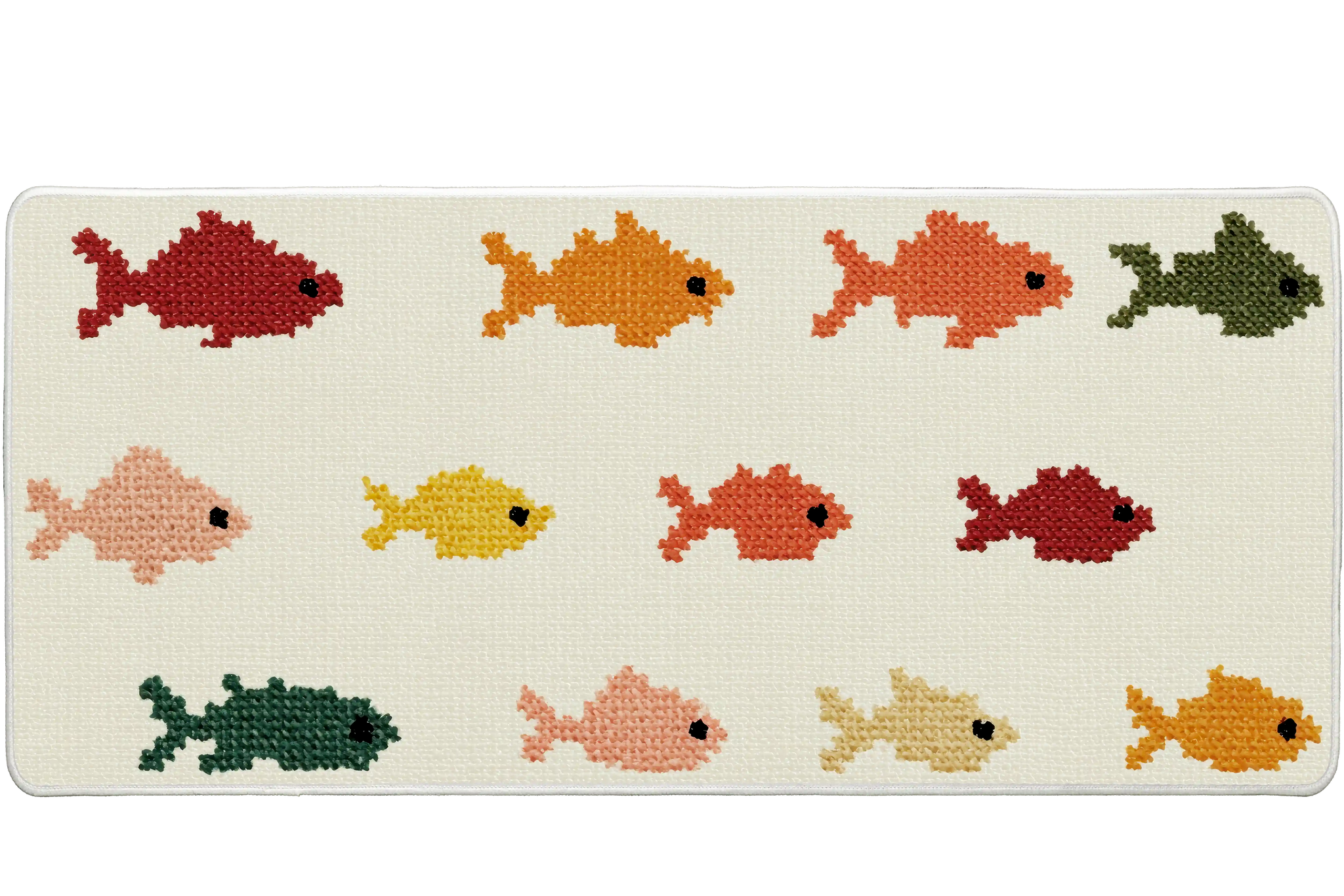 Animals 36x16in custom desk mat, stitched edge – Print My Pad