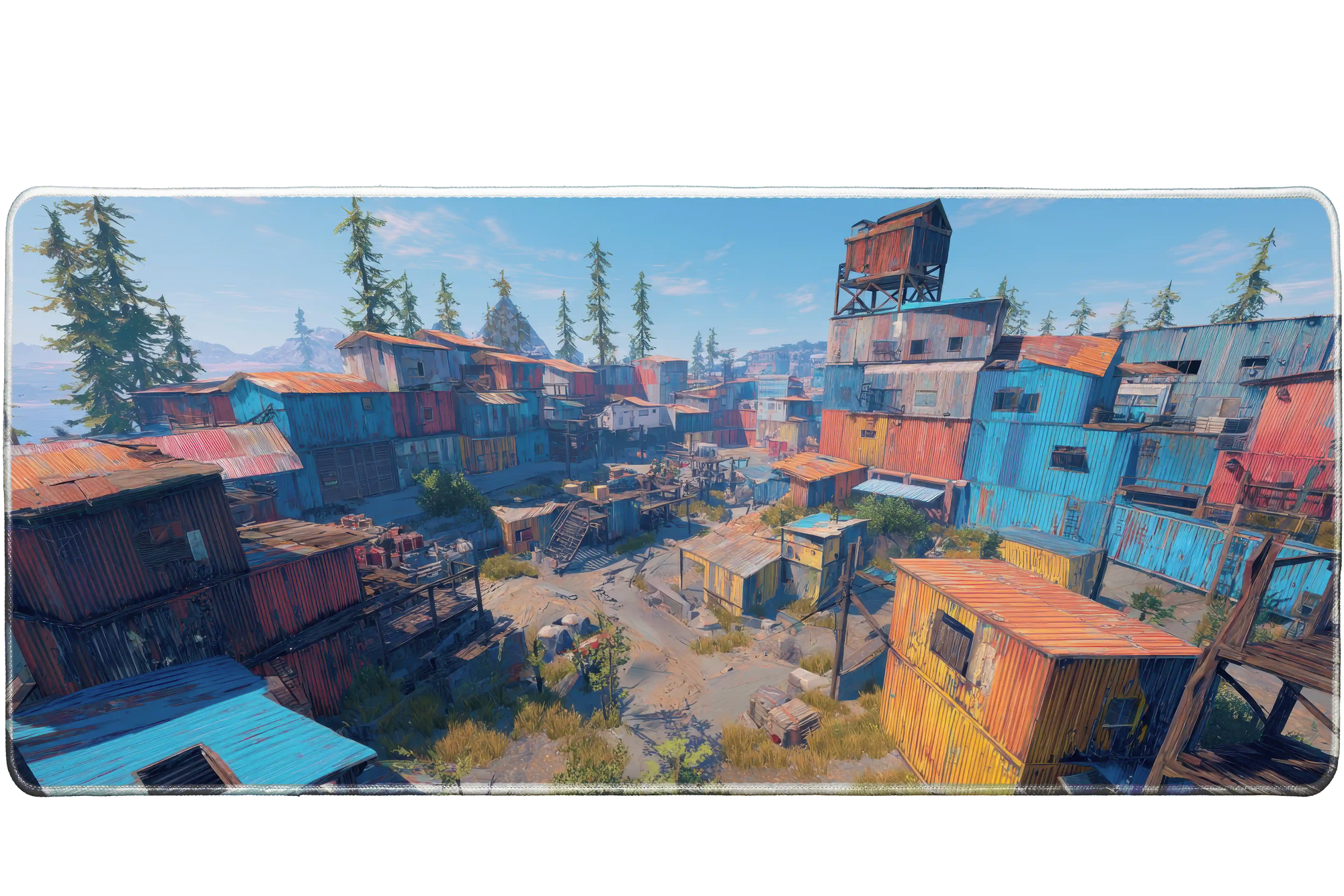 Gaming 36x16in custom mousemat, stitched edge – PrintMyPad