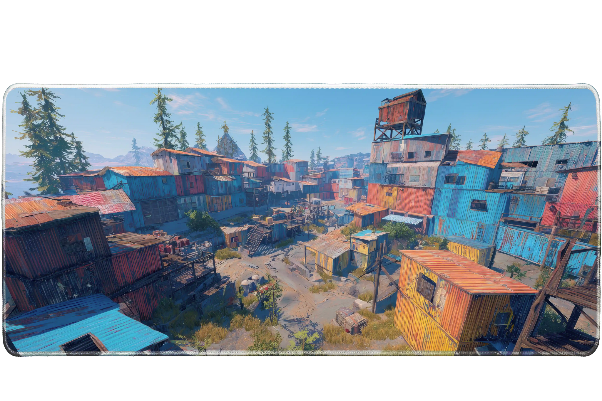 Gaming 36x16in custom mousemat, stitched edge – PrintMyPad