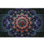 Pattern 36x16in custom desk pad, stitched edge – Print My Pad