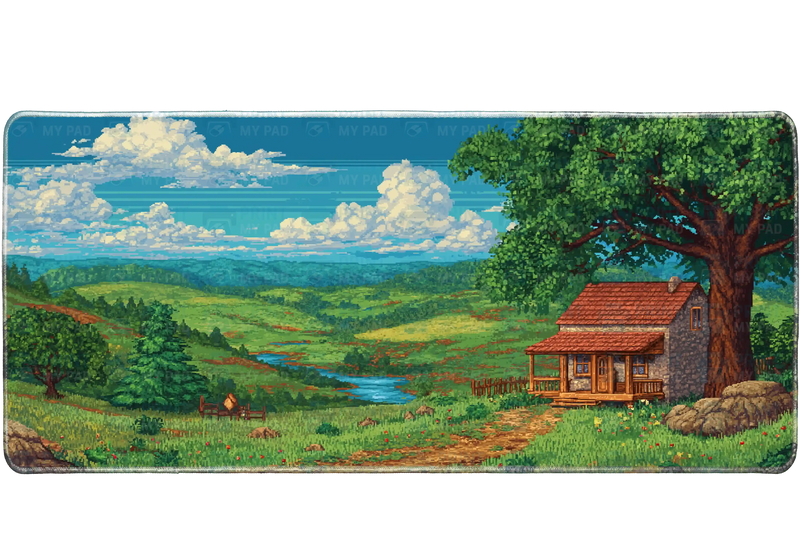 Gaming 36x16in custom desk pad, washable fabric surface – PrintMyPad