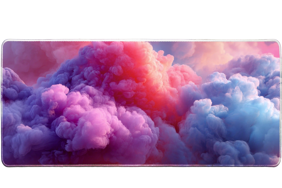 Abstract 90x40cm custom desk mat, washable surface – Print My Pad