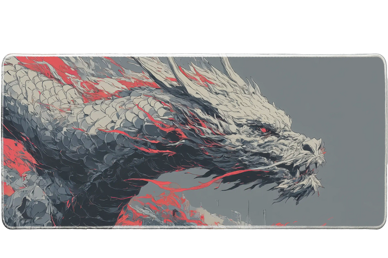 Fantasy 36x16in custom mousemat, stitched edge – Print My Pad