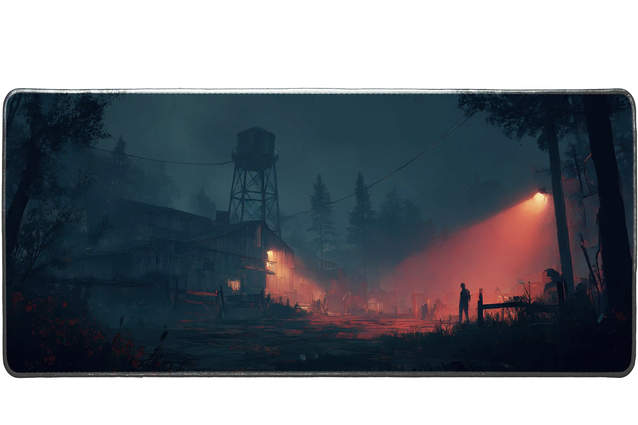 Gaming 90x40cm custom desk mat, stitched edge – Print My Pad