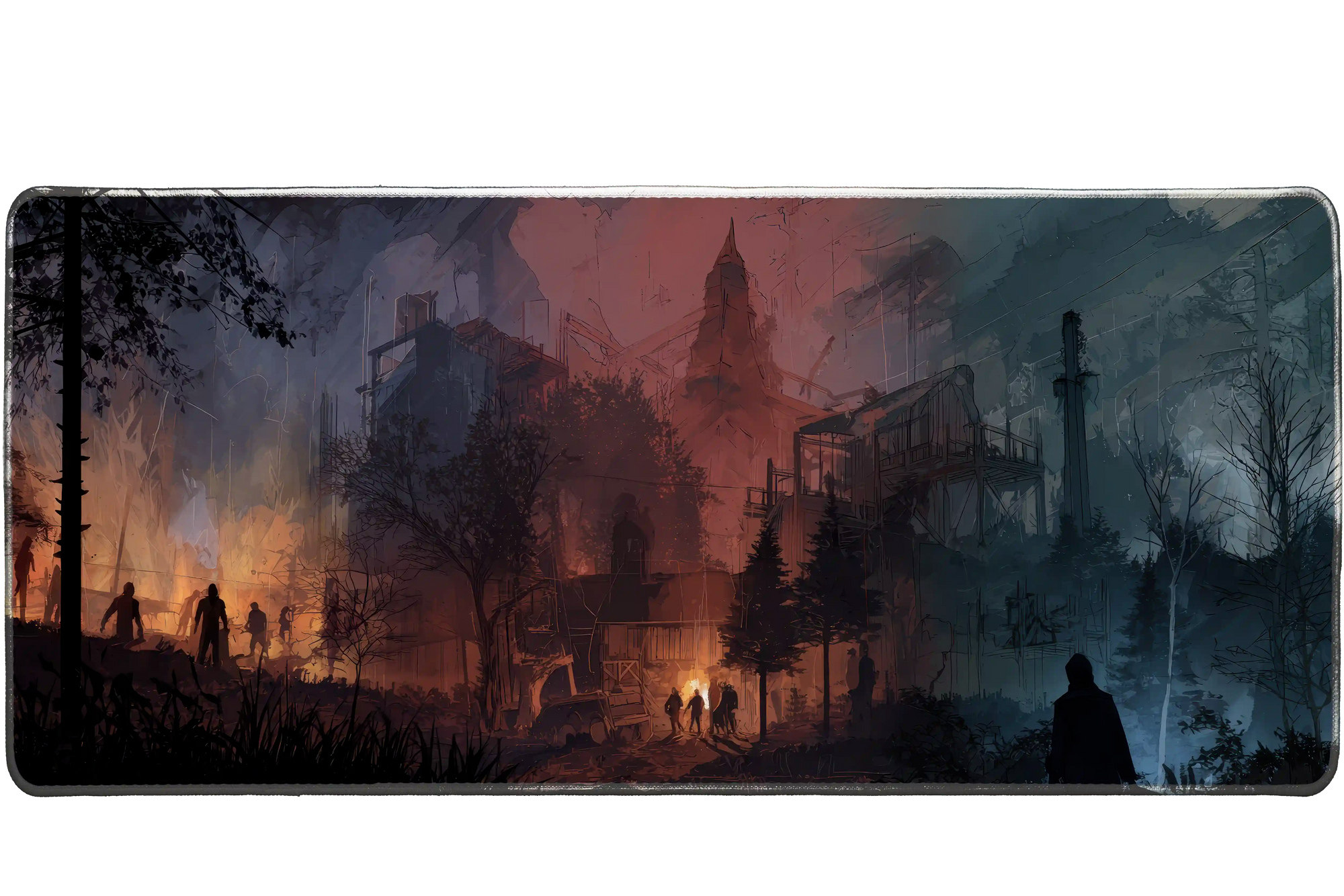 Gaming 36x16in custom desk mat, non-slip rubber – Print My Pad
