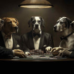 Animals 36x16in custom desk mat, non-slip rubber base – Print My Pad