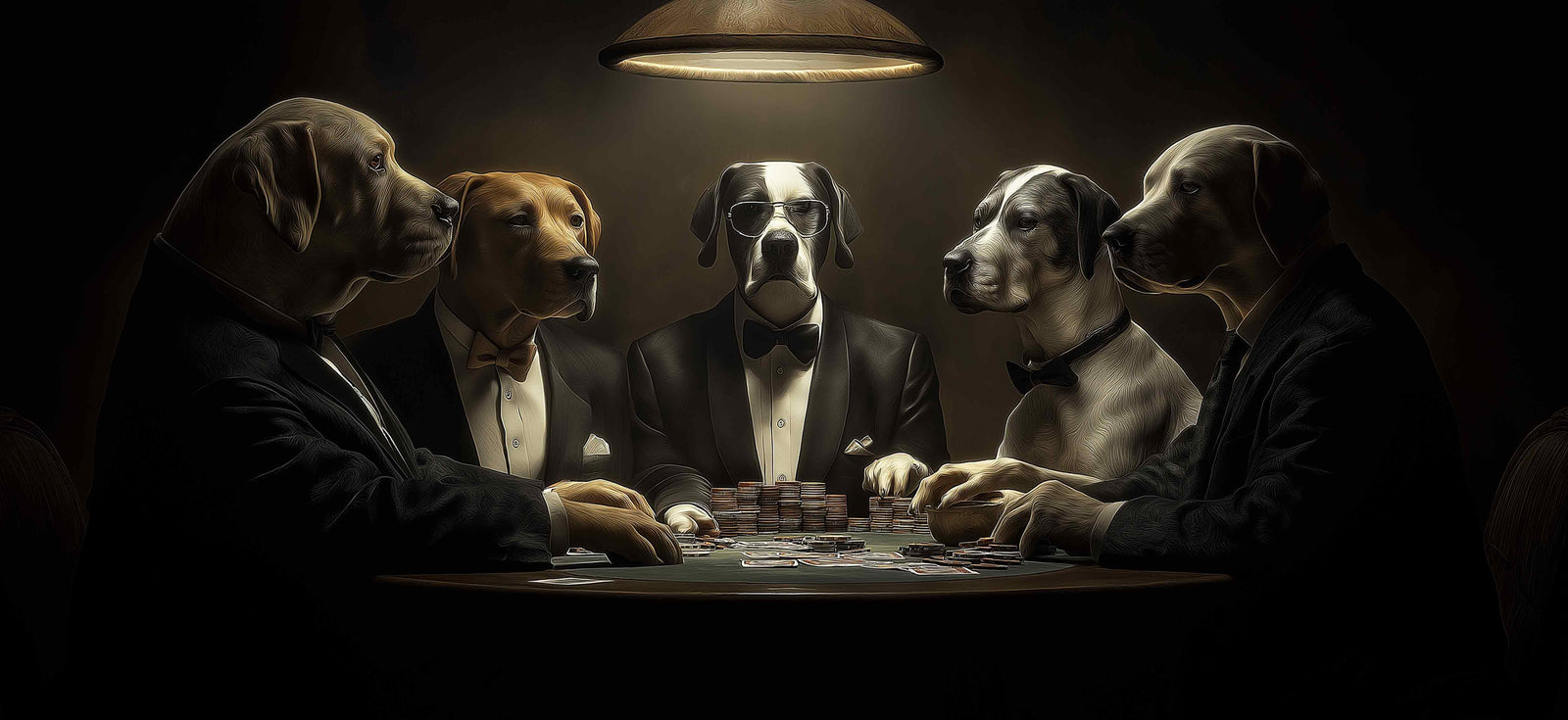 Animals 36x16in custom desk mat, non-slip rubber base – Print My Pad