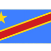Country 36x16in custom desk pad, stitched edge DR Congo flag – Print My Pad