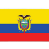 Country 36x16in custom mousepad, stitched edge Ecuador flag – PrintMyPad