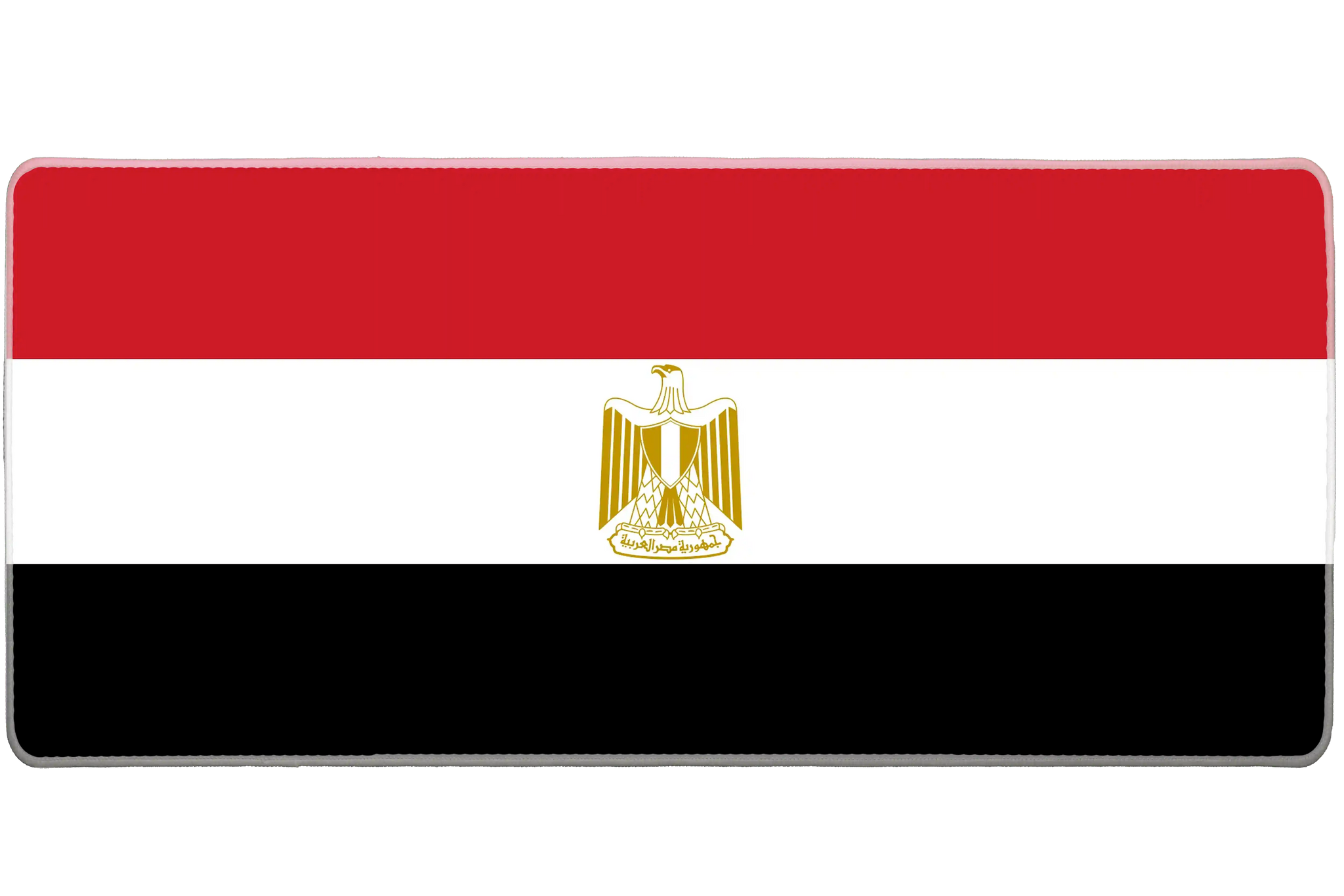 Country 36x16in Egyptian flag, non-slip rubber – PrintMyPad