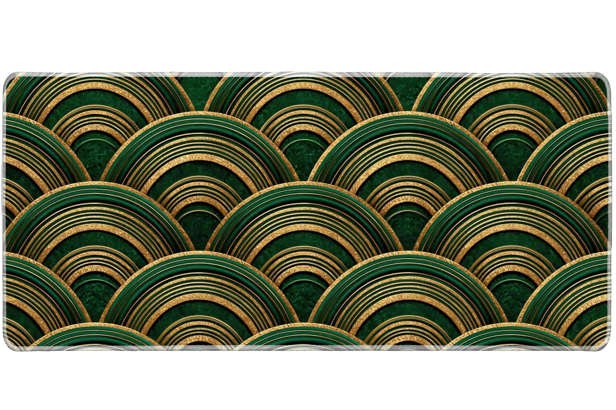 Pattern 36x16in custom desk mat, non-slip rubber – Print My Pad