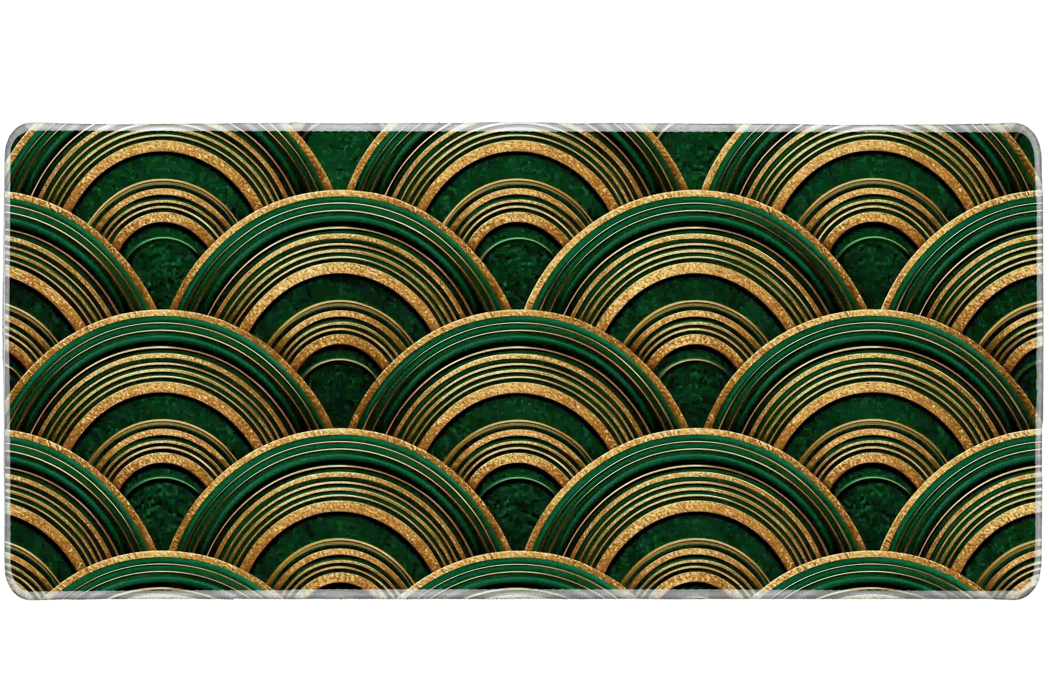 Pattern 36x16in custom desk mat, non-slip rubber – Print My Pad
