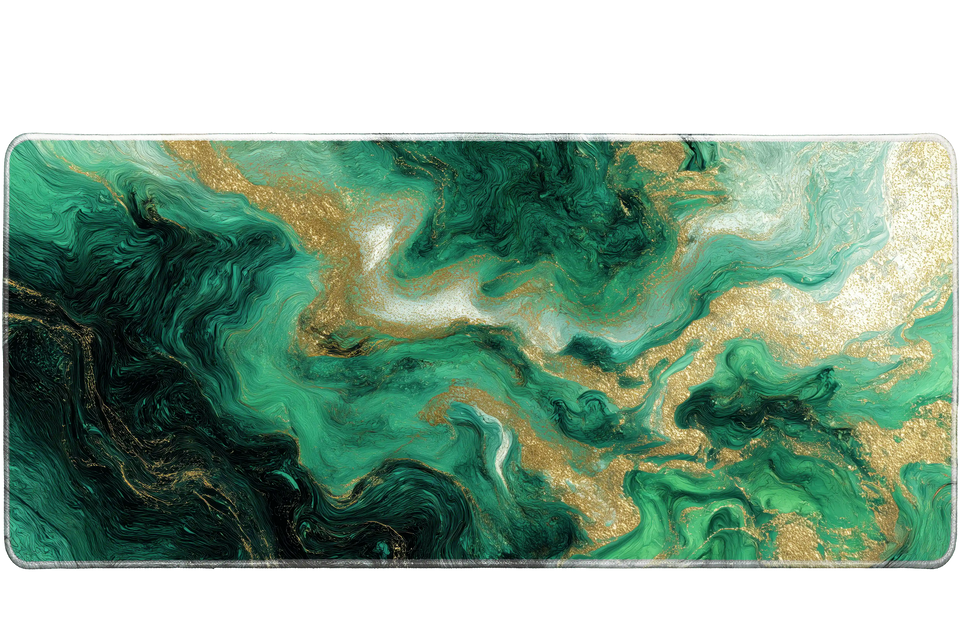 Abstract 900x400mm custom desk mat, smooth surface – Print My Pad