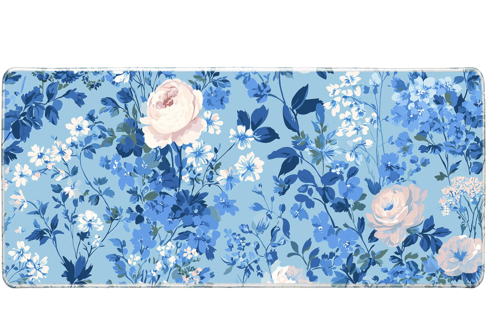 Pattern 900x400mm custom desk pad, non-slip backing – Print My Pad