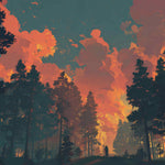 Landscape 36x16in custom desk mat, stitched edge finish – Print My Pad